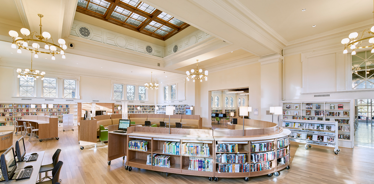 Interior - Tacony Library